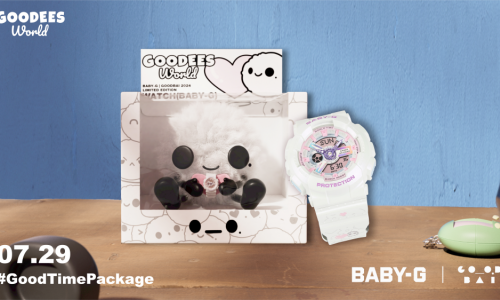 梦幻联动 | BABY-G X GOODBAI，温暖治愈，开启多巴胺之旅！